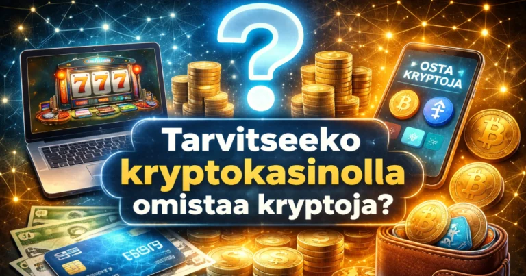 Tarvitseeko kryptokasinolla omistaa kryptoja?