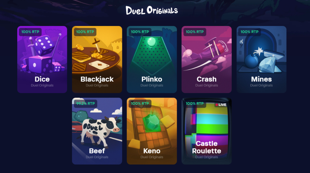 Duel Originals. 100% RPT