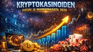 Kryptokasinoiden markkinadata ja kasvu 2026